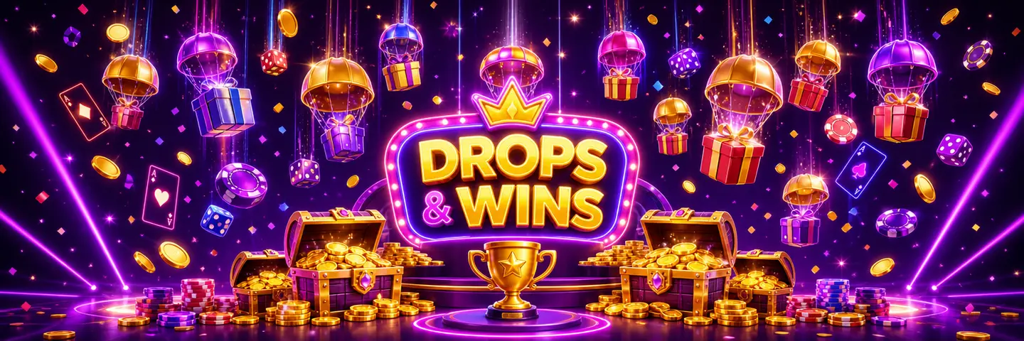 Drops & Wins tournaments at Slotrave